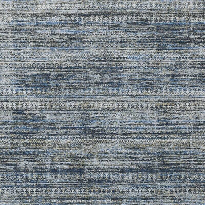 HomeRoots Striped Transitional Rectangle Outdoor Rug