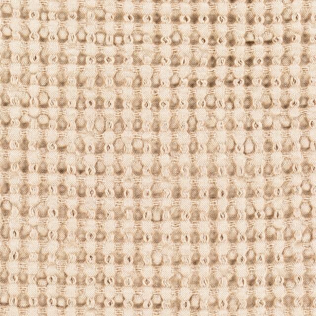 Whitley Faded Waffle Weave Cotton Throw Pillow