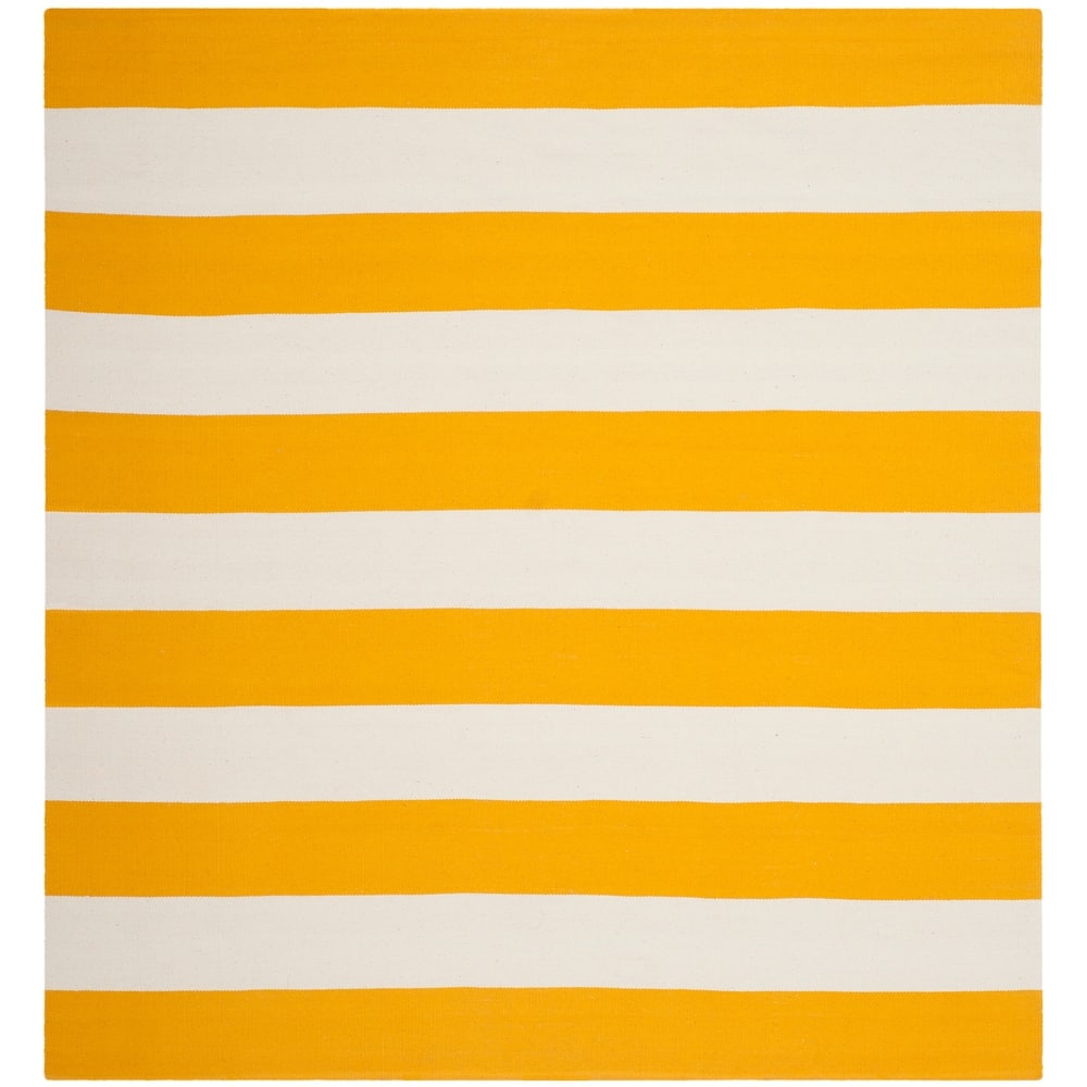 SAFAVIEH Handmade Montauk Geltrude Stripe Cotton Flatweave Rug
