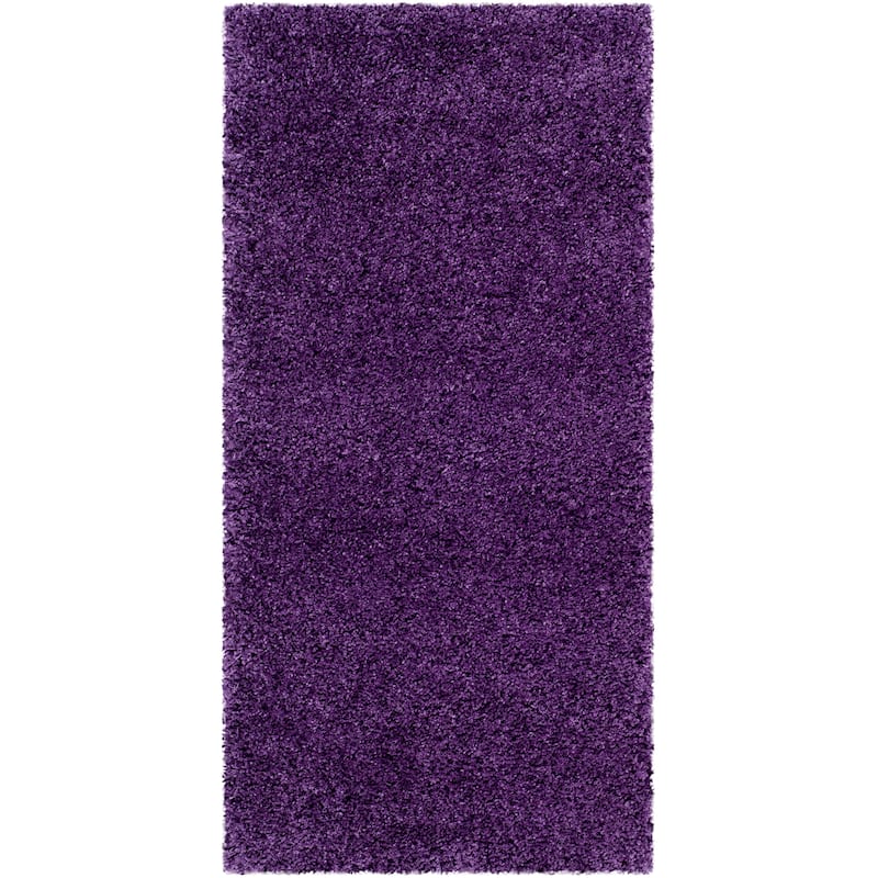 SAFAVIEH Milan Shag Maibritt 2-inch Thick Area Rug - 2' x 4' - Purple