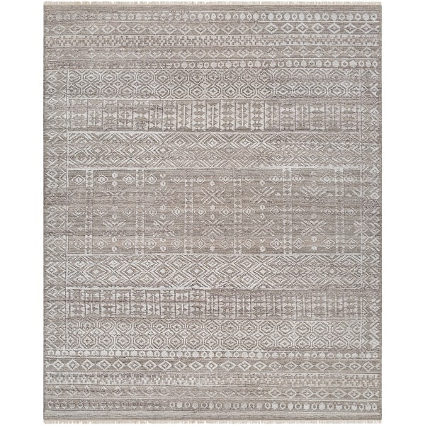 slide 2 of 9, Micaela Bohemian & Eclectic Area Rug 10' x 14' - Taupe