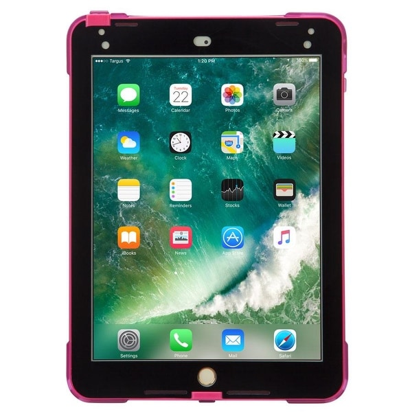 Targus SafePort Rugged Case for iPad (6th gen./5th gen.), iPad Pro (9.7-inch), and iPad Air 2 (Pink). Opens flyout.
