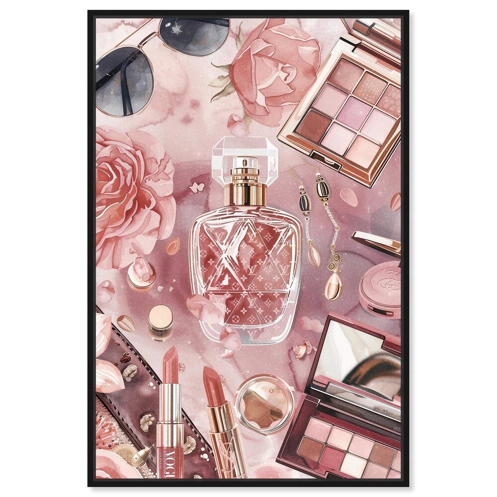 Glam Sparkle Lay Out II Canvas by Art Remedy