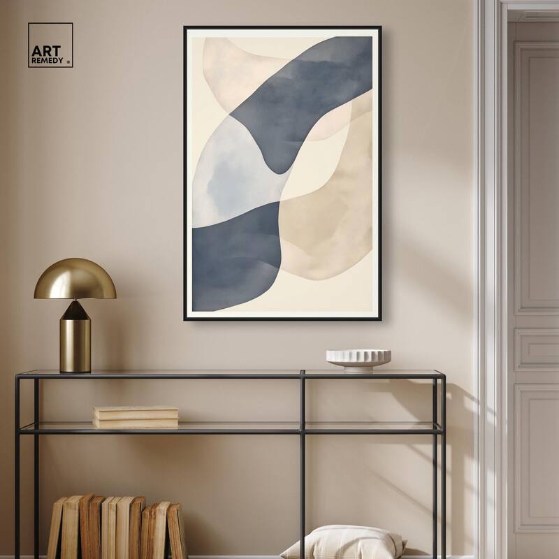 Ovals Canvas by Art Remedy