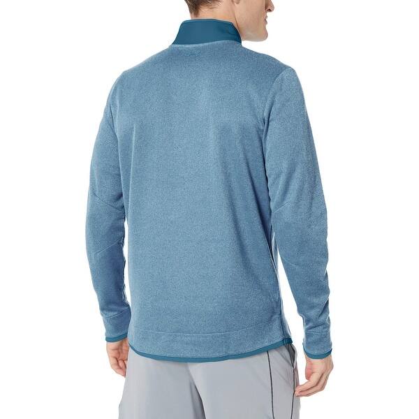 Shop Under Armour Mens Sweater Blue Size Large L Water Resistant