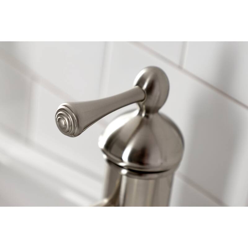 Kingston Brass Paris 1.2 GPM Single Hole Bathroom Faucet with Pop-Up