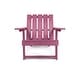 preview thumbnail 80 of 172, Shoreline Fully Assembled All-Weather HDPE Outdoor Folding Modern Adirondack Chair