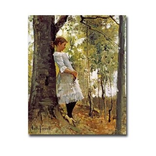 Impression Toile Fine Hugo Simberg - Fear In The Woods, Réalisme