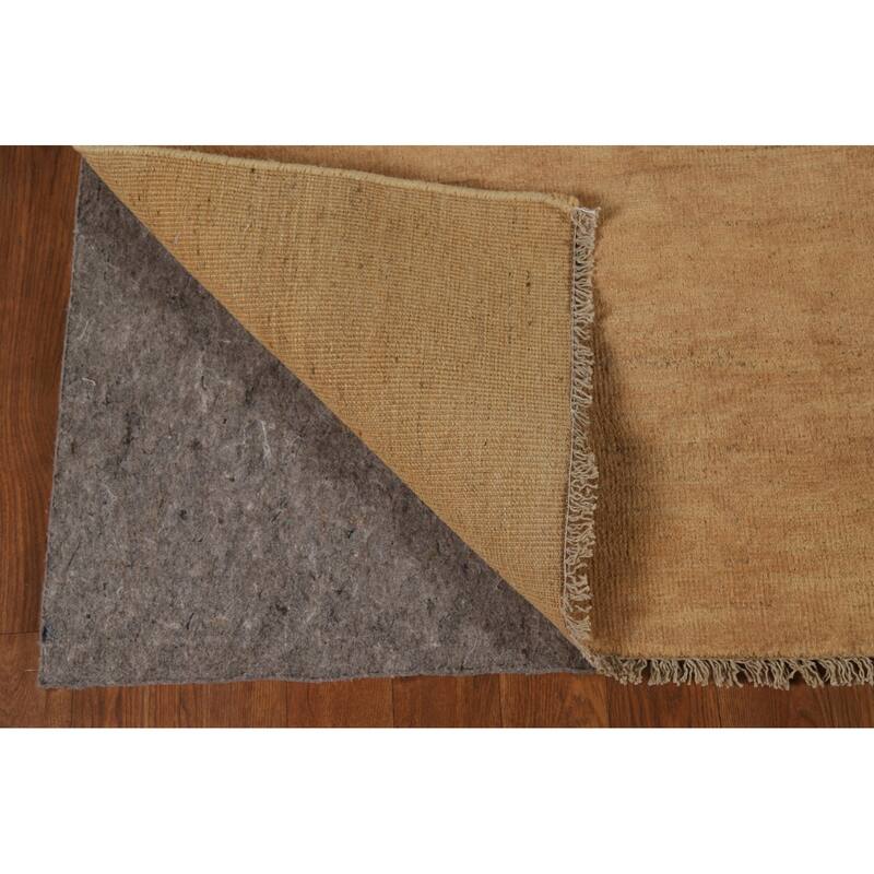 Modern Gabbeh Oriental Area Rug Contemporary Hand-Knotted Wool Carpet - 5'0" x 8'0"