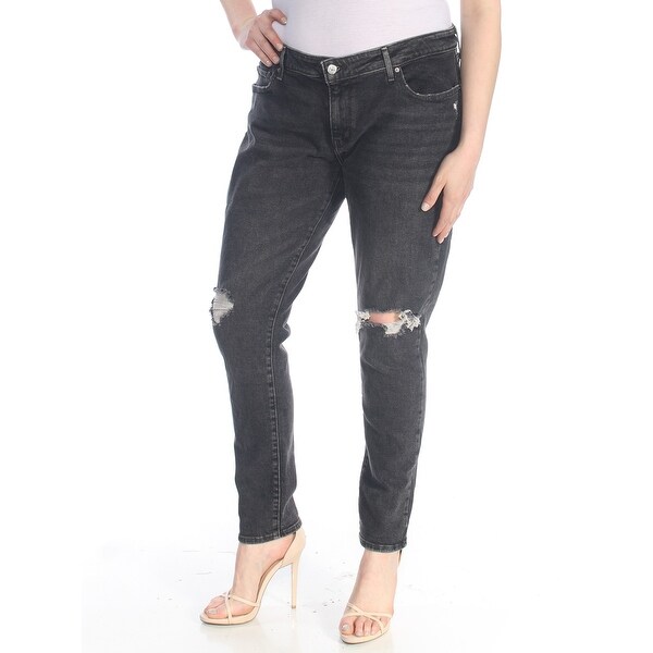 levis ripped jeans black