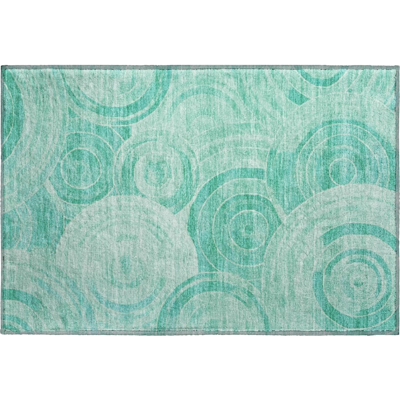 Premium Washable Super Soft Contemporary Mosaic Mayfield Rug