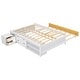 preview thumbnail 17 of 24, Full Platform Bed with Trundle, Storage Box, and Nightstand