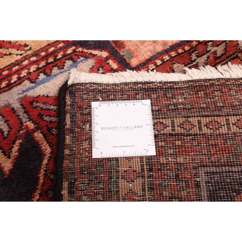 ECARPETGALLERY Hand-knotted Konya Anatolian Dark Navy Wool Rug - 2'11 x 9'7