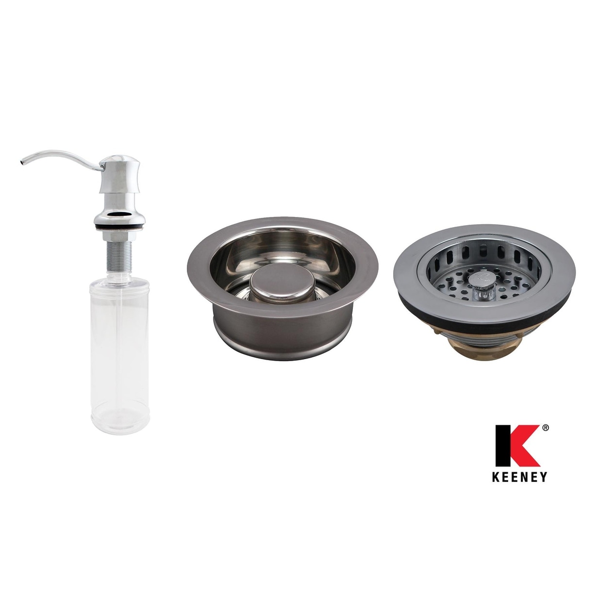 Keeney Strainer and Garbage Disposal Kitchen Kit, Chrome On Sale Bed  Bath  Beyond 15888584