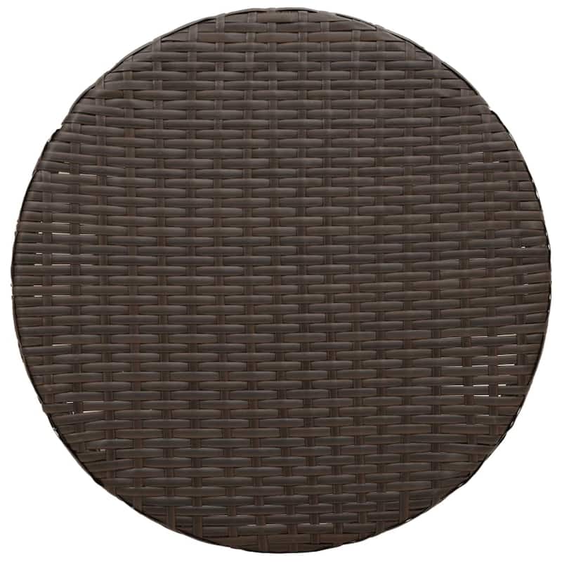 vidaXL Bistro Set Beige/Black/Brown/Grey - 23.2 x 22.0 x 36.2