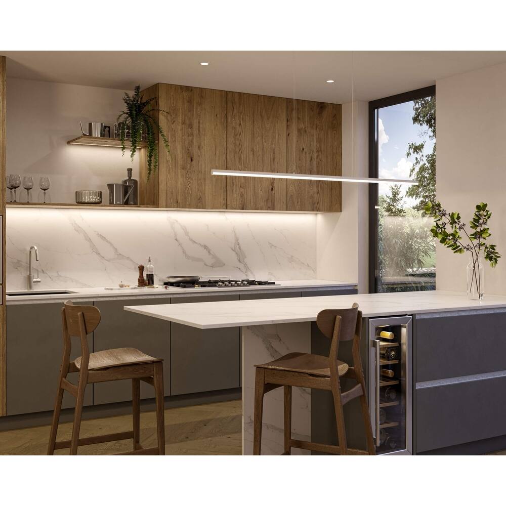 Current 60 Inch 5CCT Slim Linear LED Pendant - 60 Inch