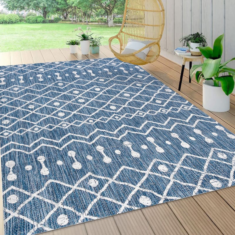 JONATHAN Y Tokay Tribal Bohemian Indoor/Outdoor Area Rug