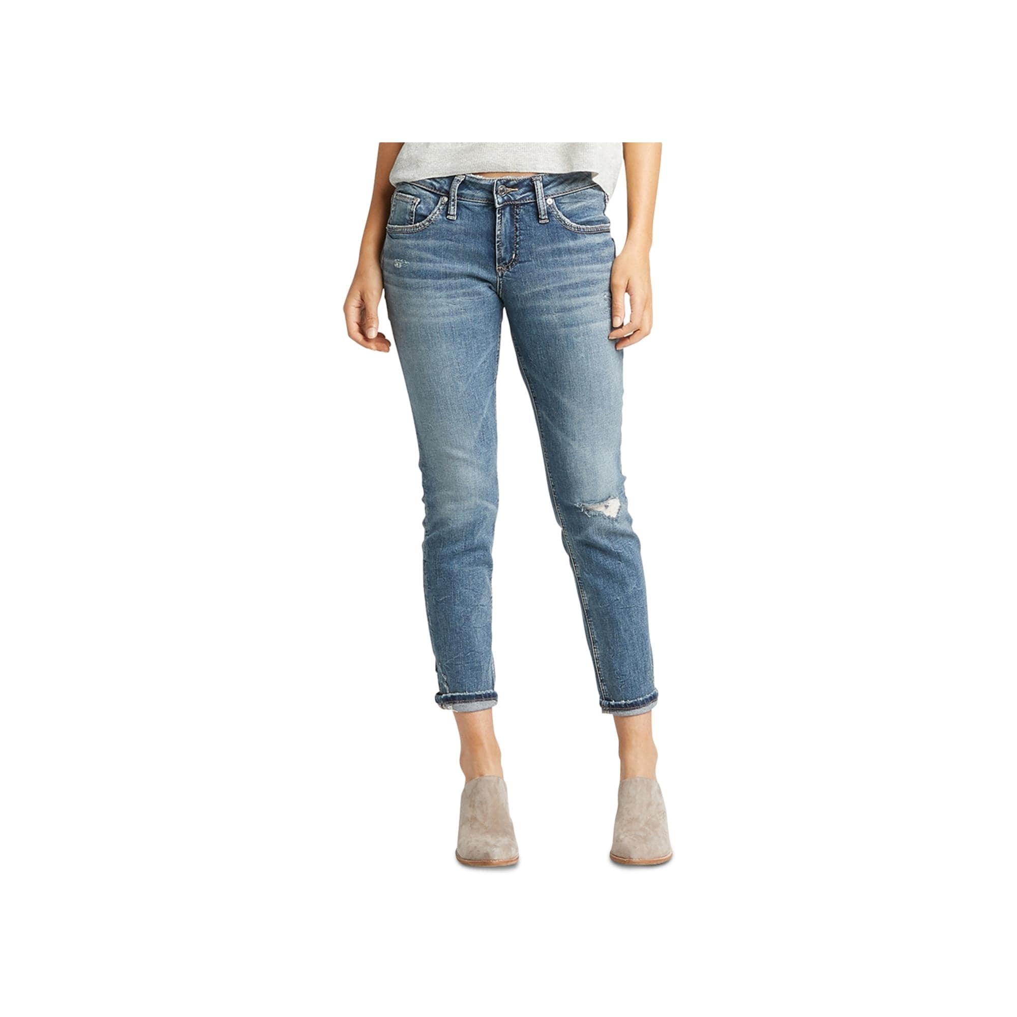 Silver jeans boyfriend style clearance