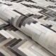 preview thumbnail 6 of 5, Dream Decor Rugs Vail Cascade Ivory Brown Geometric Handmade Area Rug