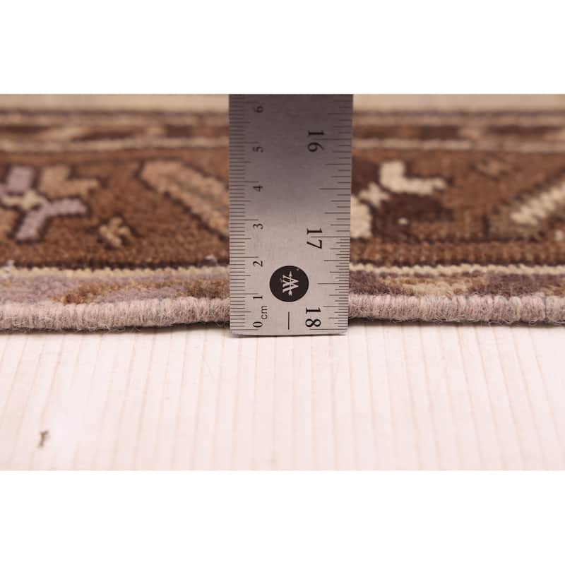 ECARPETGALLERY Hand-knotted Antalya Vintage Beige Wool Rug - 2'11 x 4'9