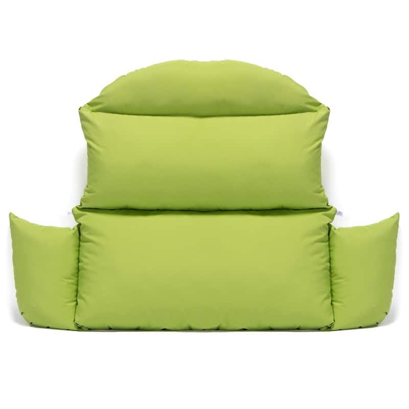 2-Person Hanging Egg Chair Cushion - Durable, Soft Outdoor Swing Seat Replacement - All Colors