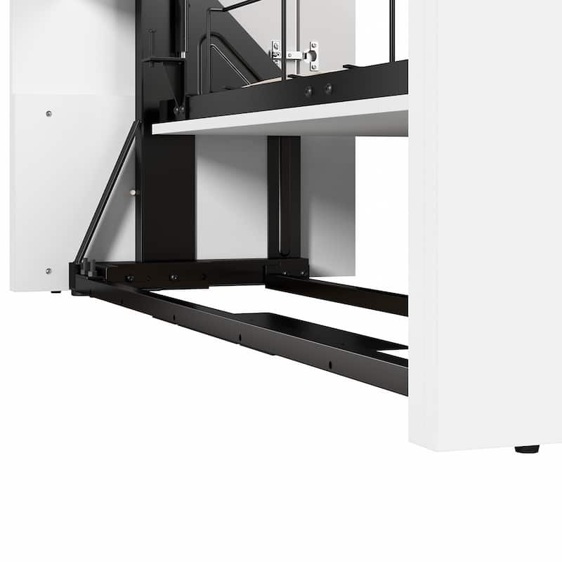 Bestar Lumina 68W Queen Murphy Bed for Multipurpose Space