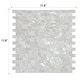 preview thumbnail 8 of 8, Art3d Mother of Pearl Shell Mosaic Tile for Kitchen Backsplash Seamless12"x12" (10 Tiles)