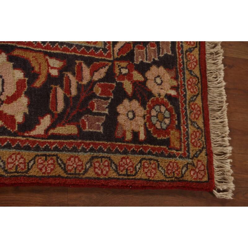 Lilian Persian Vintage Rug Handmade Wool Carpet - 7'3"x 10'3"
