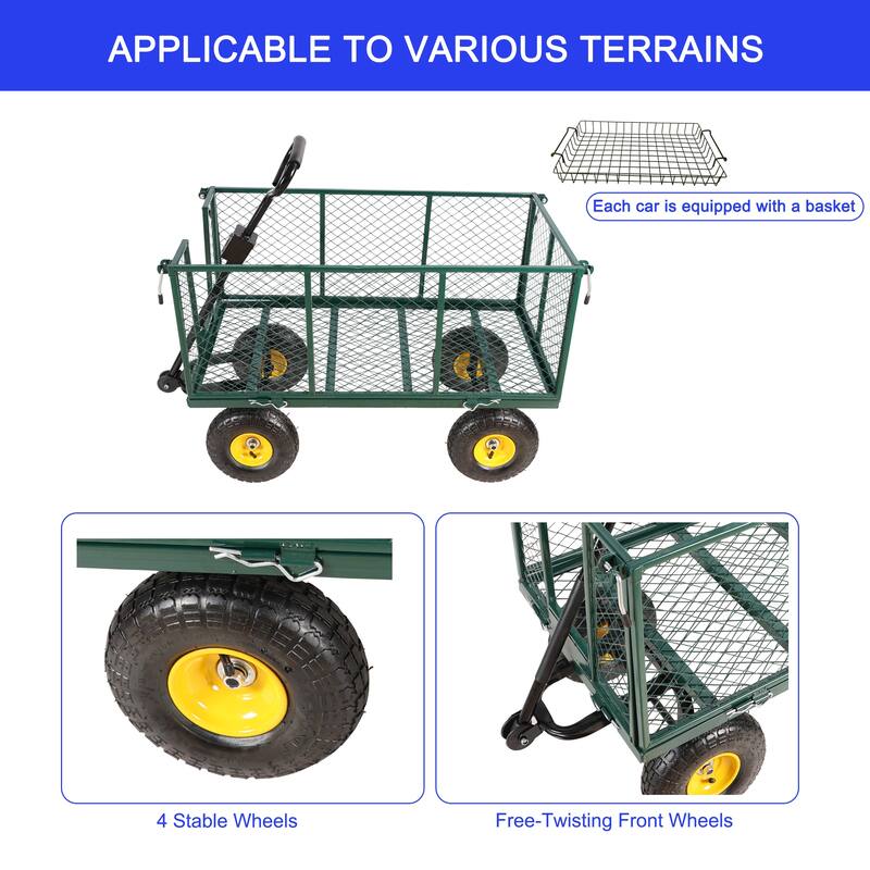 Garden Flower Cart