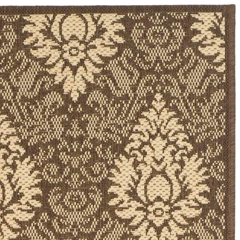 SAFAVIEH Courtyard Willene Boho Indoor/ Outdoor Waterproof Patio Backyard Rug