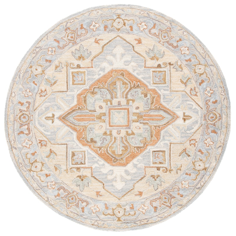 SAFAVIEH Handmade Heritage Shena Traditional Wool Rug