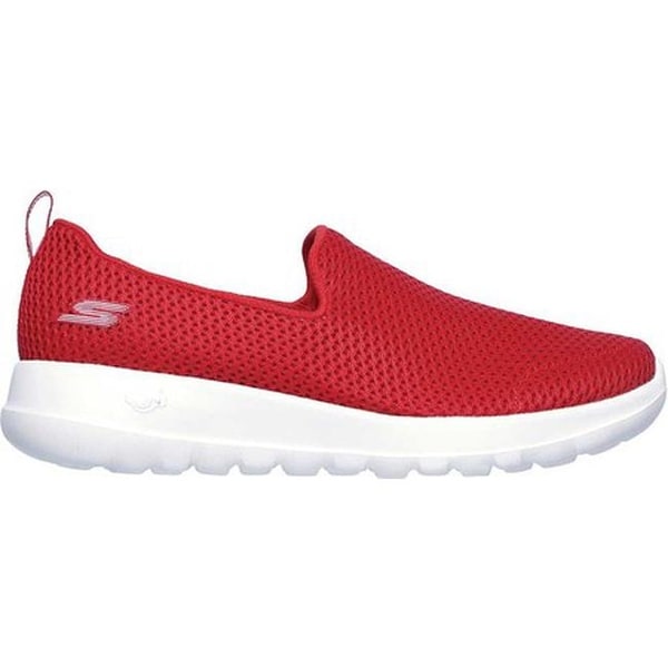 red sketchers for women