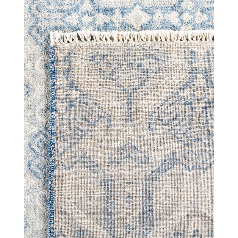 Ikat One-of-a-Kind Hand-Knotted Area Rug, Beige - 8' 2" x 10' 2"