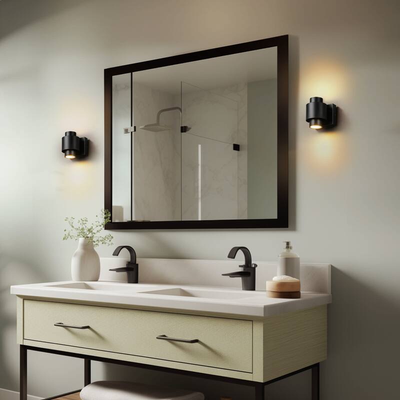 Globe Electric 91009560 6" Tall LED Outdoor Wall Sconce