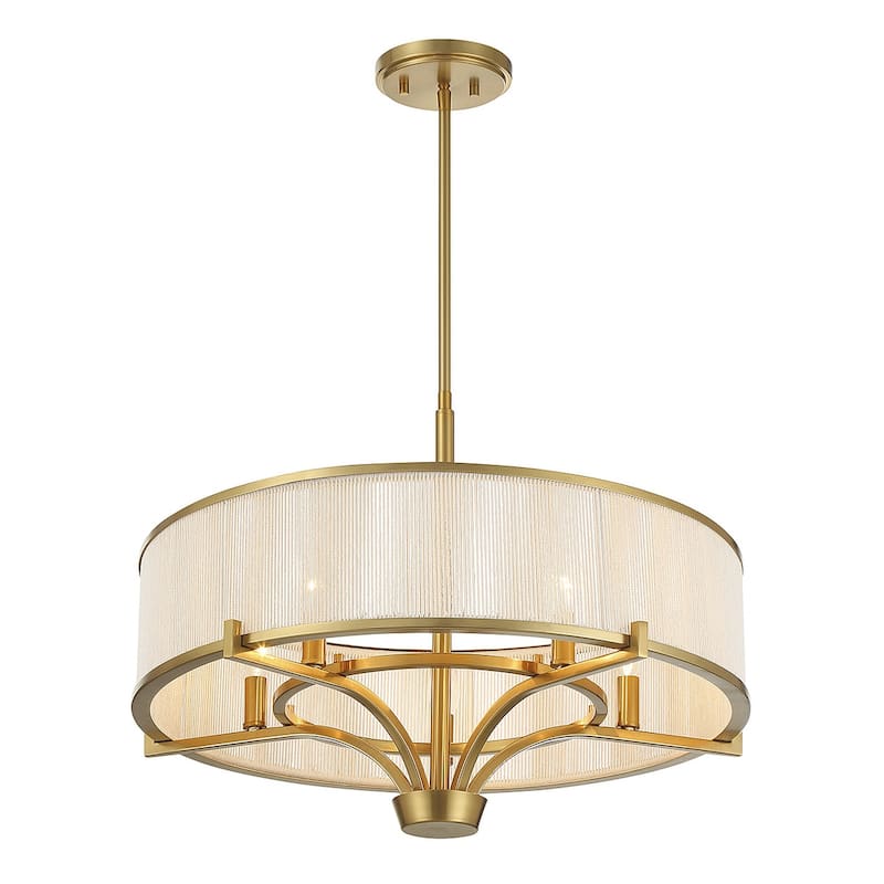 Savoy House 1-7751-5 Wynwood 5 Light 24" Wide Drum Chandelier