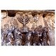 preview thumbnail 1 of 8, "Relief on wall of Forum depicting Roman troops taking menorah from temple" Poster Print