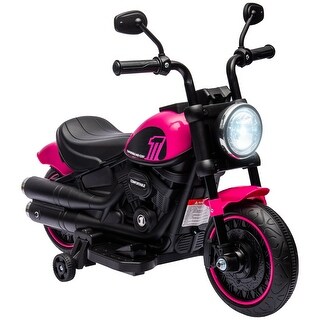 Electric Motorcycle with Training Wheels, High-Traction Tires, for 18-48 Months