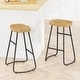preview thumbnail 7 of 41, Rolling Kitchen Island on Wheels, Drop Leaf Kitchen Cart with Seating, Breakfast Bar Set with 2 Bar Stools and Wine Storage