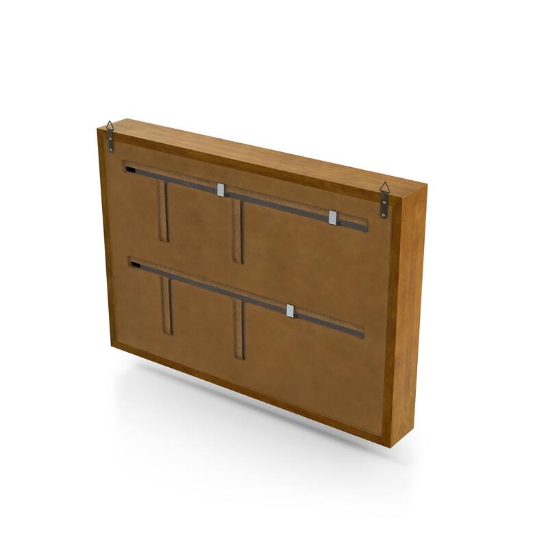 247 Shop At Home Modern 20-inch Photo Frame with Hidden Storage and Metal Hook