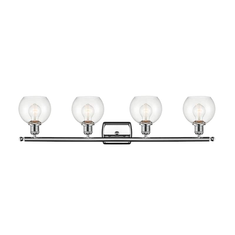 Innovations Lighting Athens - 4 Light 36" Bath Vanity Light - 6" Shade