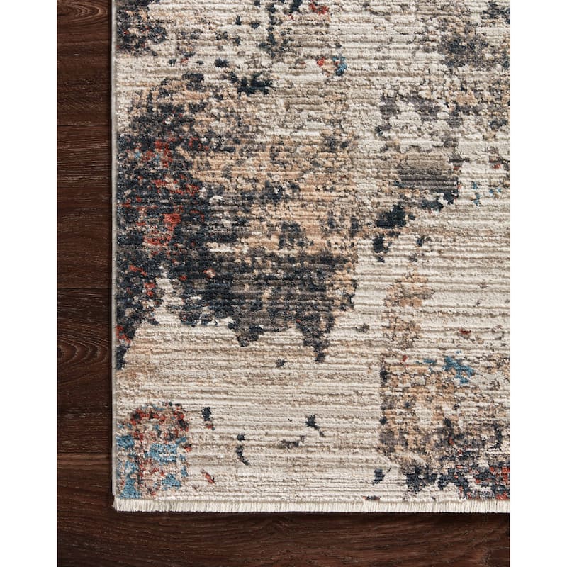 Alexander Home Reese Abstract Modern and Contemporary Area Rug
