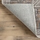 preview thumbnail 4 of 20, Nuloom Tama SpinClean Circle Medallion Machine Washable Area Rug