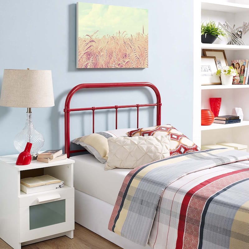 Serena Twin Steel Headboard