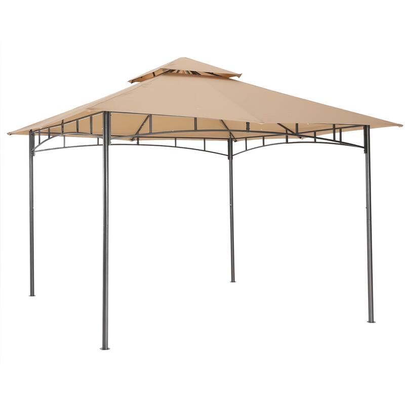 ABCCANOPY Patio Gazebo with Double Roof and Durable Canopy