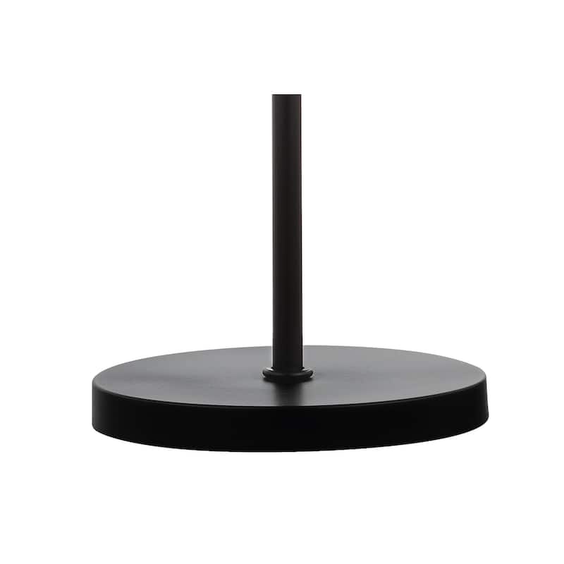 Yvette 22.5" Metal/Crystal LED Table Lamp, Oil Rubbed Bronze by JONATHAN Y