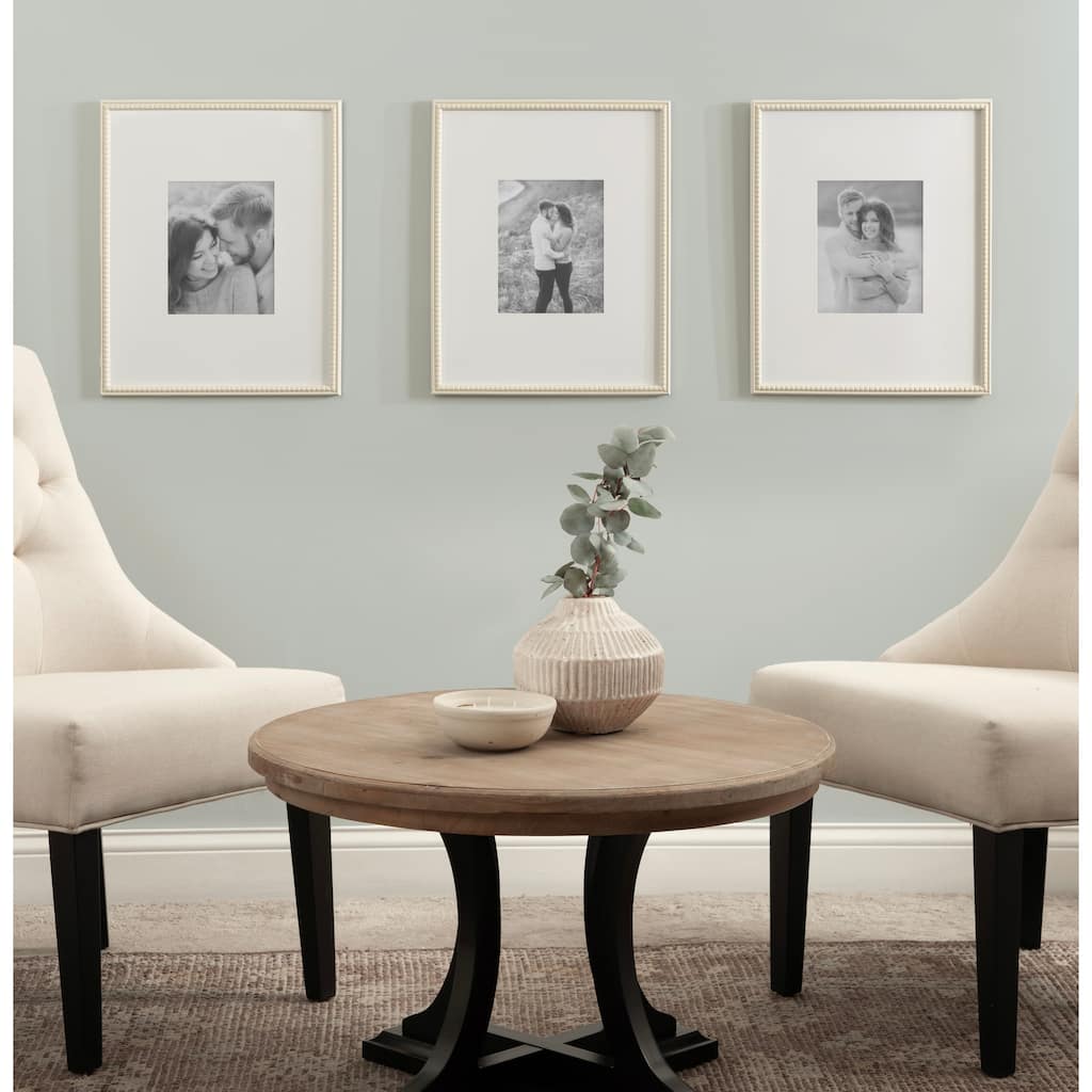 Kate and Laurel Adlynn Beaded Photo Frame Set