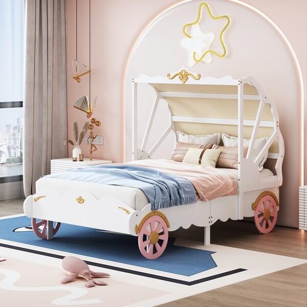 Twin princess canopy bed cheap