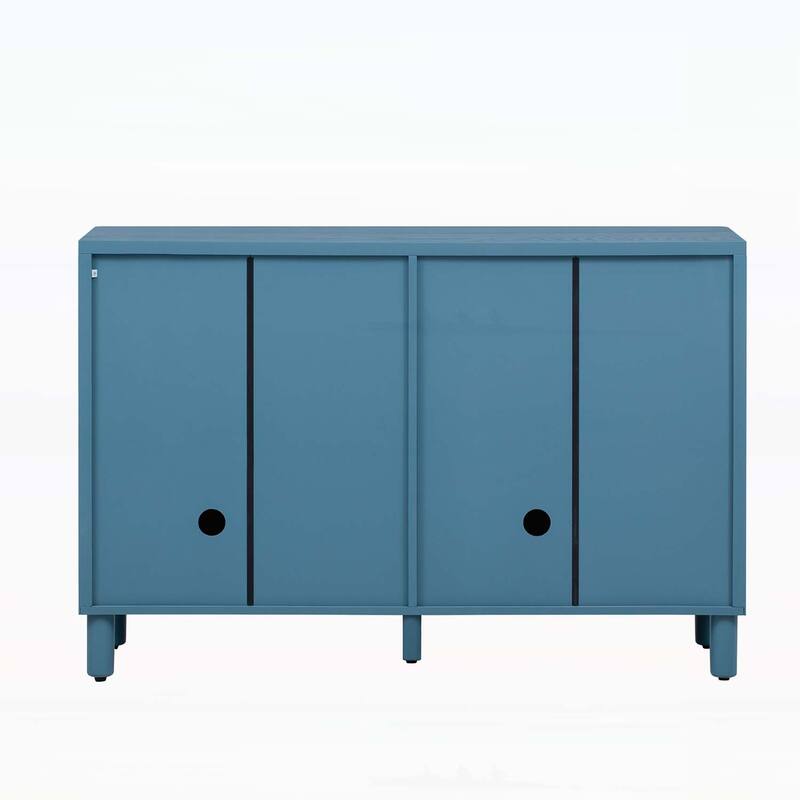 4-Door Buffet Cabinet with Storage