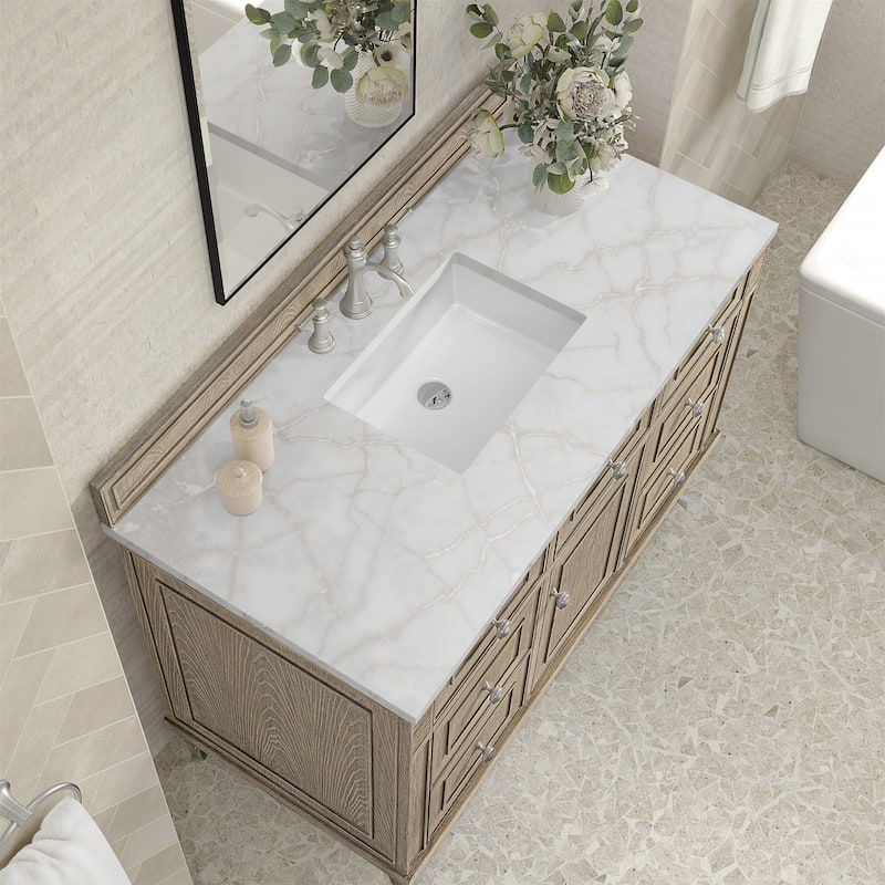James Martin Vanities 424-V48-3WZ Lorelai 48" Single Basin Wood Vanity