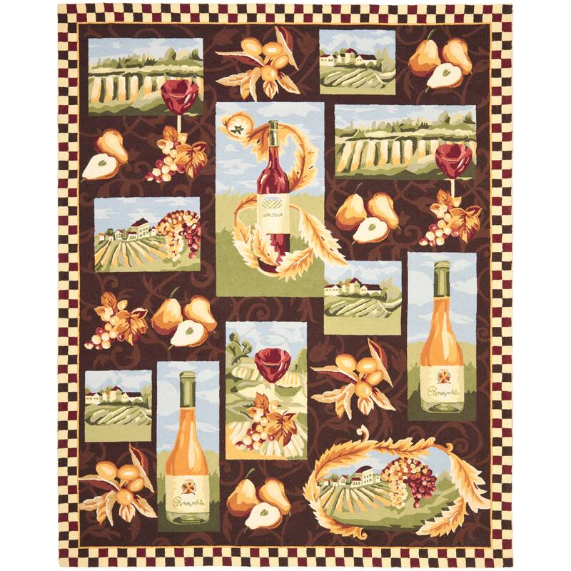 SAFAVIEH Handmade Chelsea Lucero French Country Wool Rug